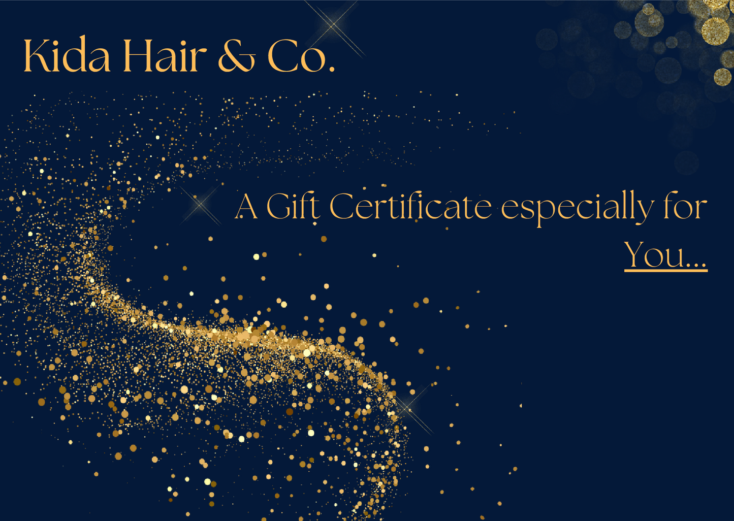 Kida Hair & Co - €40 Voucher