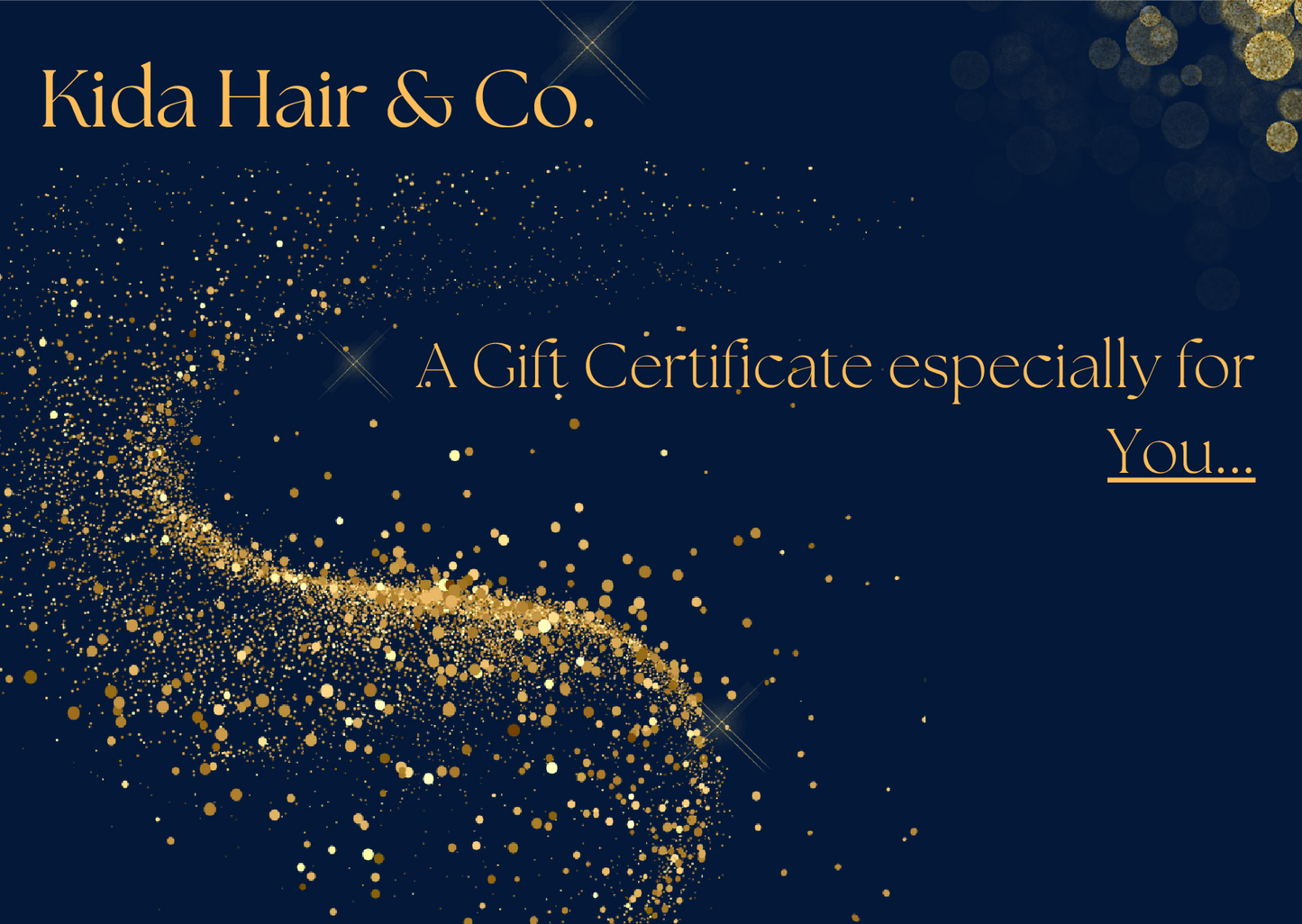 Kida Hair & Co - €30 Voucher